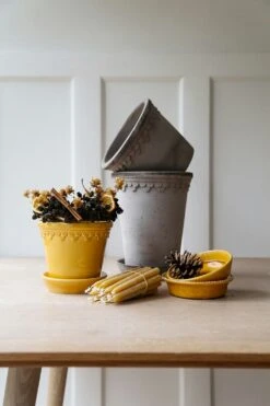 Bergs Potter Copenhagen Topf Mit Unterteller Gelb, Ø14 Cm 9 Bergs Potter Copenhagen Topf Mit Unterteller Gelb, Ø14 Cm -Einrichtungsgeschäft bergs potter copenhagen topf mit unterteller gelb 0