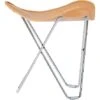 Flying Goose Pampa Hocker, Chrom/ Crude Nature -Einrichtungsgeschäft cuero flying goose pampa hocker chrom 5