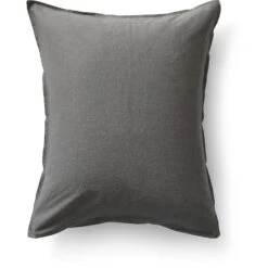 Calm Kissenbezug Leinen 50x60 Cm, Dunkelgrau Melange