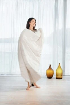 Pearl 13 Kg Gewichtsdecke 150x210 Cm, Weiß -Einrichtungsgeschäft cura of sweden pearl gewichtsdecke 150x210 cm wei 24