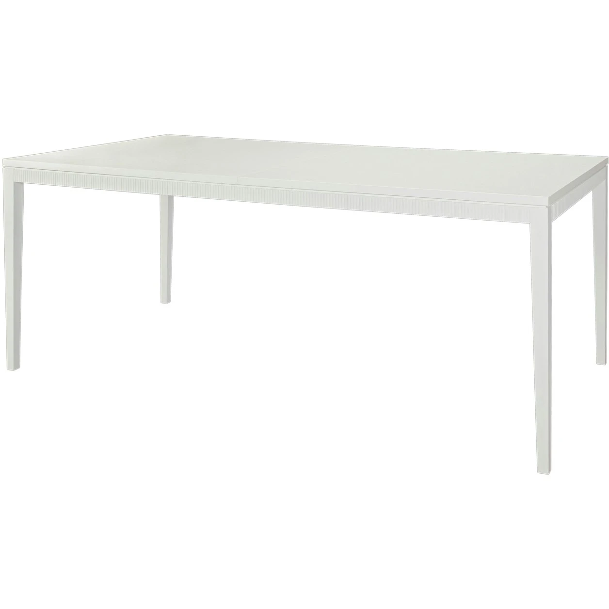 Line Esstisch 200x100x76, Weiß 4 Line Esstisch 200x100x76, Weiß – Bild 2