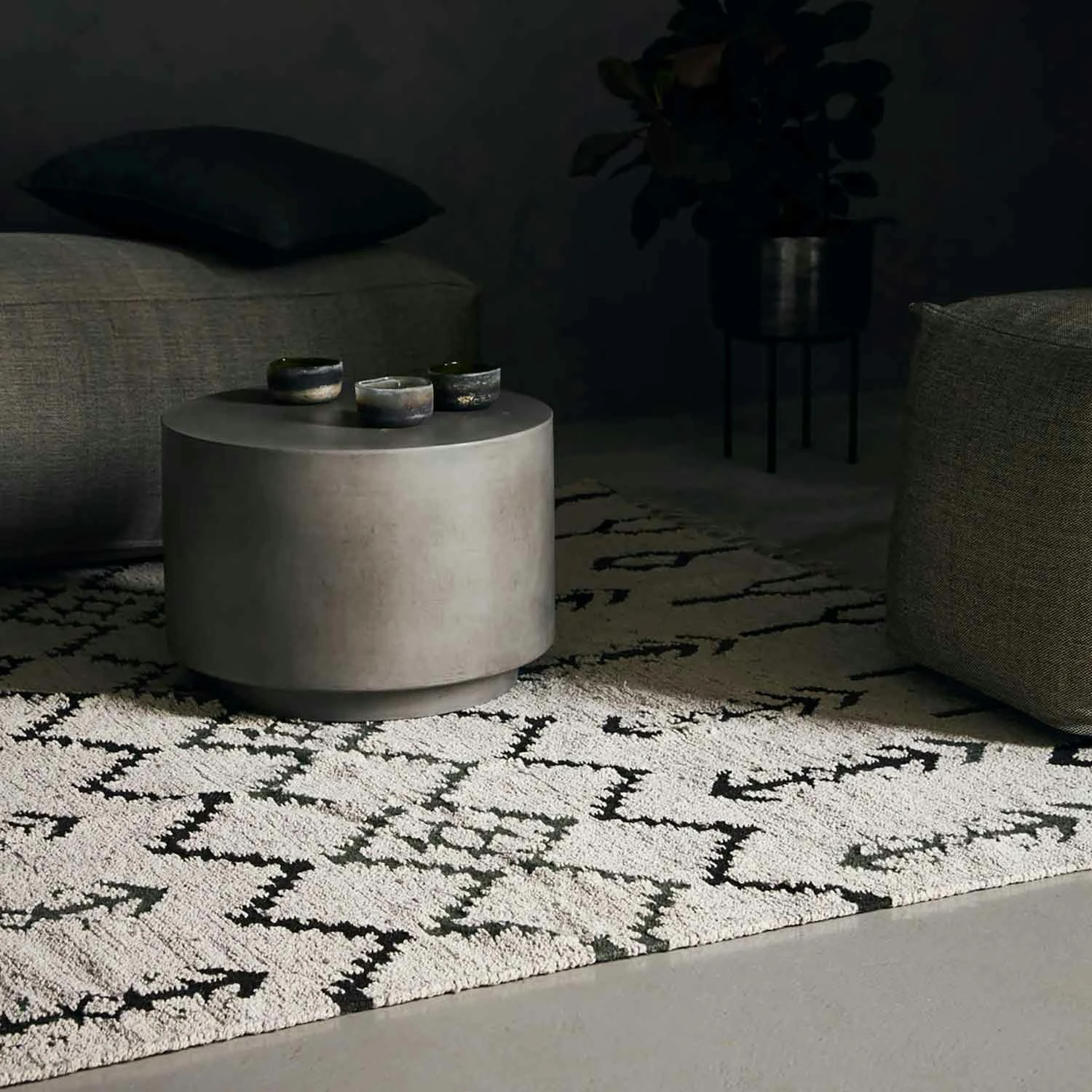 House Doctor Arte Teppich, 180x180 Cm 5 House Doctor Arte Teppich, 180x180 Cm – Bild 3