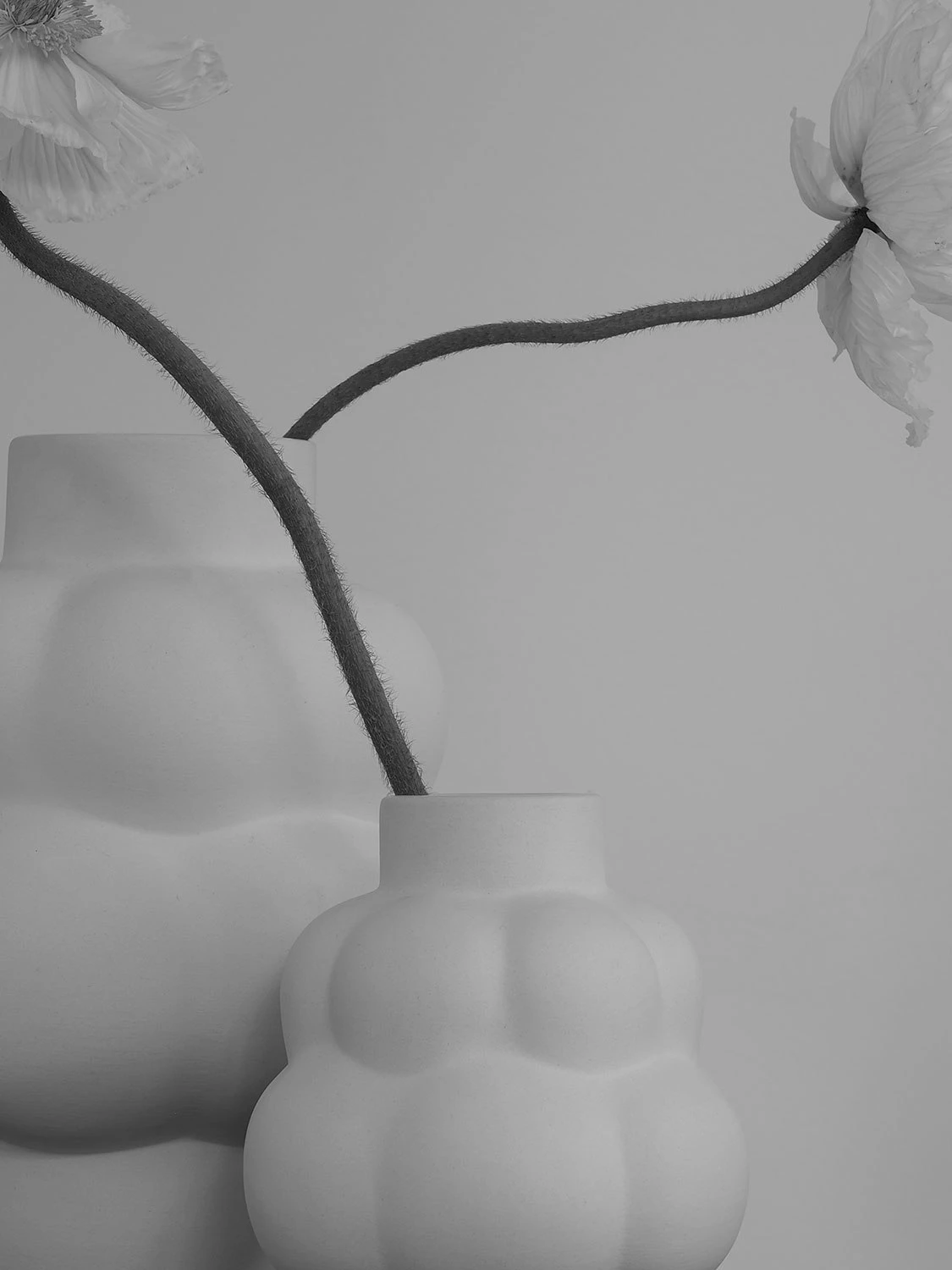 Balloon Grande Vase 42 Cm, Raw White 8 Balloon Grande Vase 42 Cm, Raw White – Bild 6