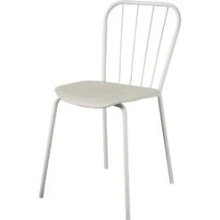 Maze Same Esszimmerstuhl, Weiß/Weiß-Eiche -Einrichtungsgeschäft maze same dining chair 3