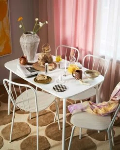 Maze Same Esszimmerstuhl, Weiß/Weiß-Eiche -Einrichtungsgeschäft maze same dining chair 4