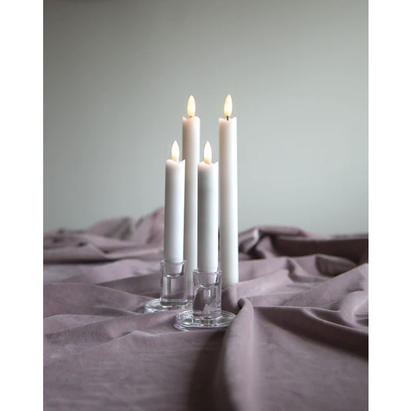 Star Trading Flamme LED Antike Kerze Weiß 2-er Set, 15 Cm 6 Star Trading Flamme LED Antike Kerze Weiß 2-er Set, 15 Cm – Bild 4