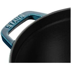 Staub Kokotte Rund 26 Cm 5,2 L, Benzinblau 11 Staub Kokotte Rund 26 Cm 5,2 L, Benzinblau -Einrichtungsgeschäft staub la mer rund gryta 24 cm petroleum bla 38 l 10