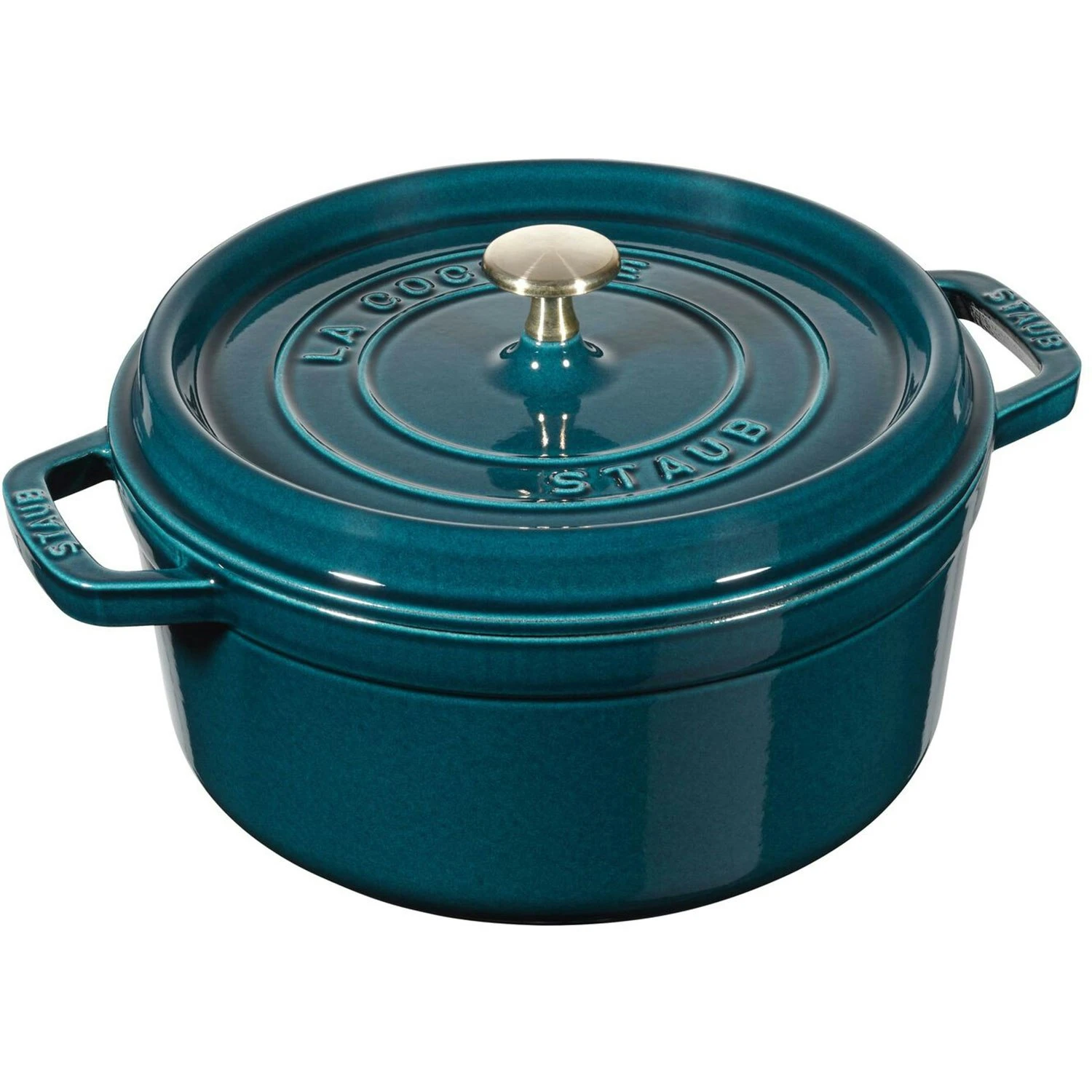 Staub Kokotte Rund 26 Cm 5,2 L, Benzinblau 3 Staub Kokotte Rund 26 Cm 5,2 L, Benzinblau