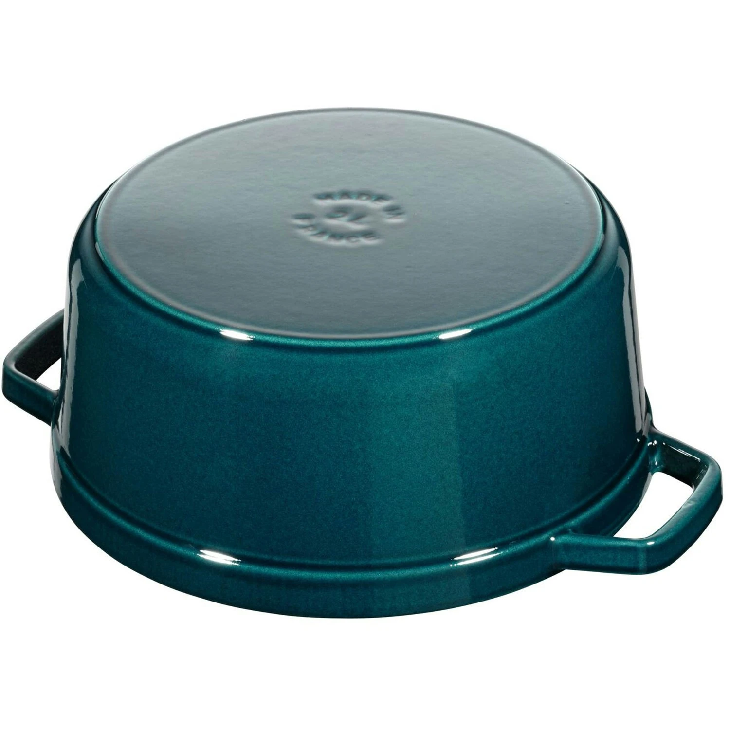 Staub Kokotte Rund 26 Cm 5,2 L, Benzinblau 5 Staub Kokotte Rund 26 Cm 5,2 L, Benzinblau – Bild 3