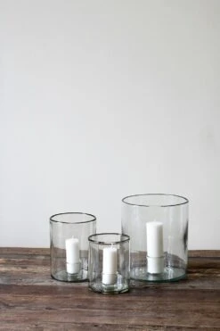 Luna Kerzenhalter Transparent, Groß -Einrichtungsgeschäft tell me more luna candleholder s 10